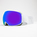 Ultra White/ Blue-Green double lens | Skibril- Snowboard Bril